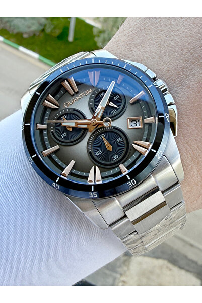 Quantum 10 ATM Su Geçirmez 2 Yıl Garanti Orijinal Erkek Kol Saati