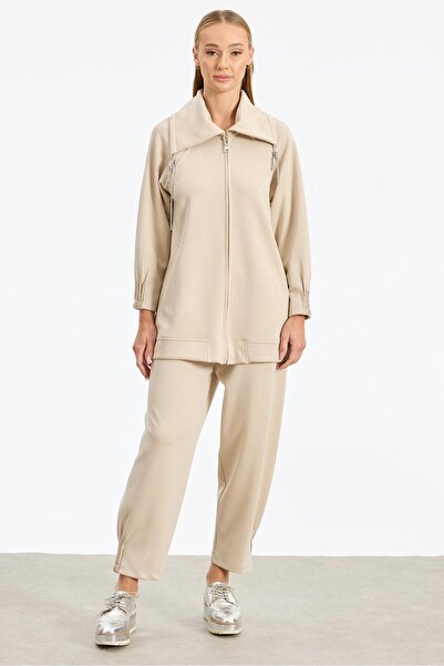 merve ada design Modal Kumaş Özel İşleme Detaylı Premium Kalite 2li Takım