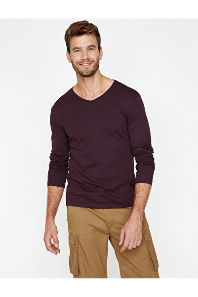 Koton T-Shirt mit Rundhalsausschnitt