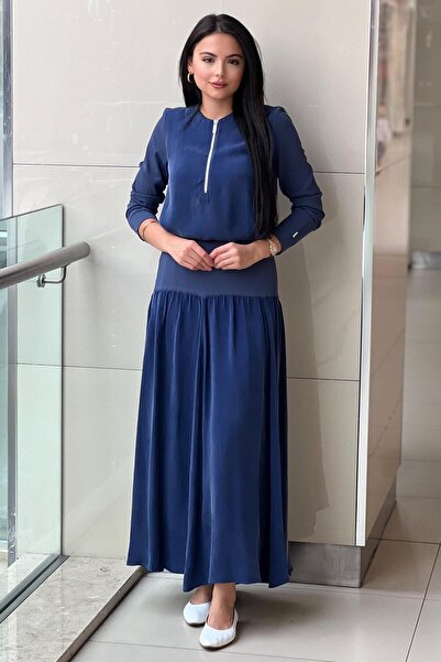 MISS DALIDA Missdalida Side Zipper Flared Skirt