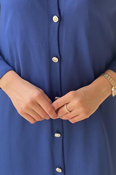 Nuss Basic Long Mercerized Cardigan