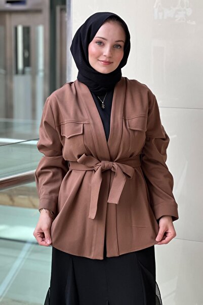 Ceremony Jachetă cu guler șal deschis în față