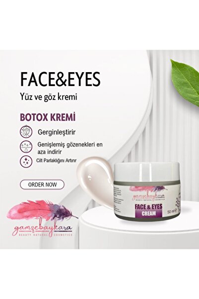gamzebaykarabeauty Face & Eyes Cream - Retinollü Kırışıklık Karşıtı Nemlendir...