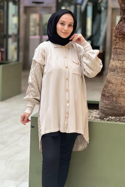 Ghisa Спереду трико, ззаду жакардовий візерунок, кардиган