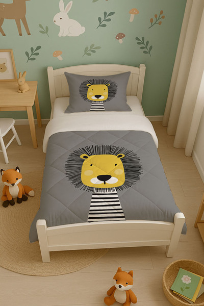 Şen Dekorasyon ΧΑΡΙΤΩΜΕΝΟ ΣΕΤ ΠΑΠΛΩΜΑΤΟΣ ΛΕΟΝΤΑ