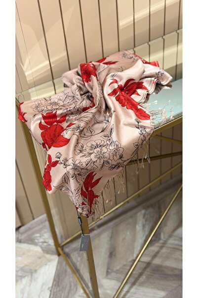 ipekevi كريم أساس شال حريري منقوش من أزاليا