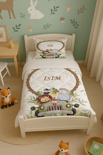 Şen Dekorasyon Σετ ύπνου Safari