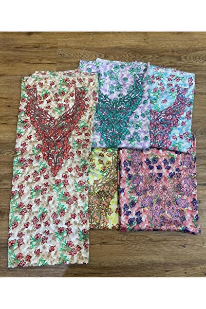 REHAM Emirati-made embroidered fabric, soft silk.