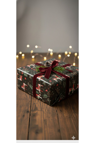 demontecraft ورق تغليف عيد الميلاد ليس من نوع بيلور 70×100 5 قطع