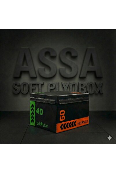 Soft PLYOBOX Küp 40×50×60 cm (CRS-116) Fitness Ekipmanı Profesyonel