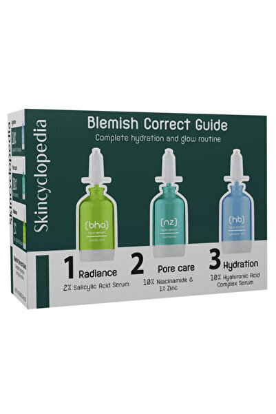 SKINCYCLOPEDIA Set cremă de față anti-imperfecțiuni 3 x 15 ml