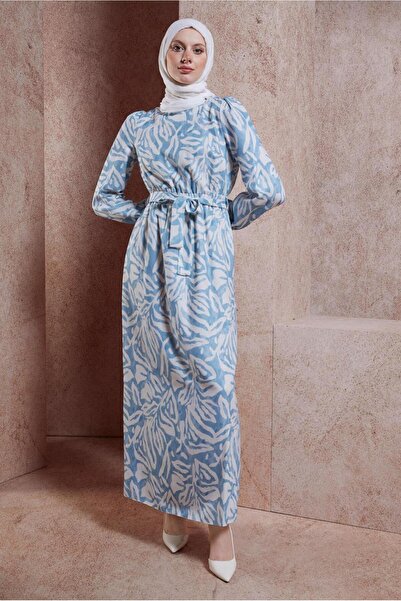Alvina Φόρεμα Hijab - Με Ζώνη, Μοντέλο 44669