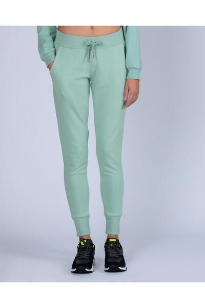 Kappa Logo Zalia Women's Green Skin Fit Sweatpants