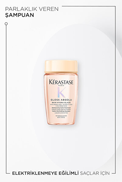 Kerastase Gloss Absolu Shine-Enhancing Shampoo for Hair Prone to Frizz 80 ml