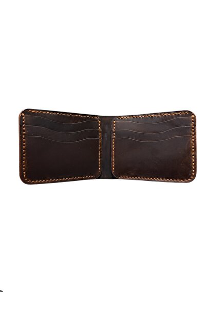 ParlaLeather Bifold Handmade Genuine Leather Father Wallet