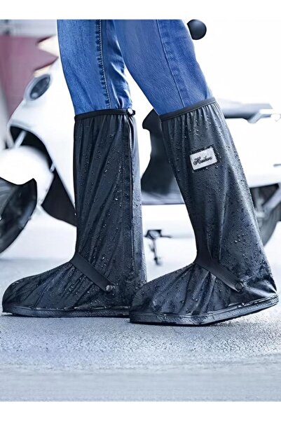 DOMEET أحذية مطر من البولي فينيل كلوريد غير قابلة للانزلاق، غطاء حذاء مقاوم ل...