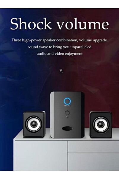 Generic Home Small Speaker Laptop Speaker Usb Active Desktop Subwoofer