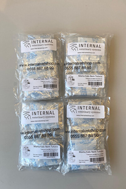 Pet Mama Kabı Nem Tutucu, 4x10'lu Paket (10 GR X 40 ADET), Kedi Köpek Mama Kabı Nem Kurutucu