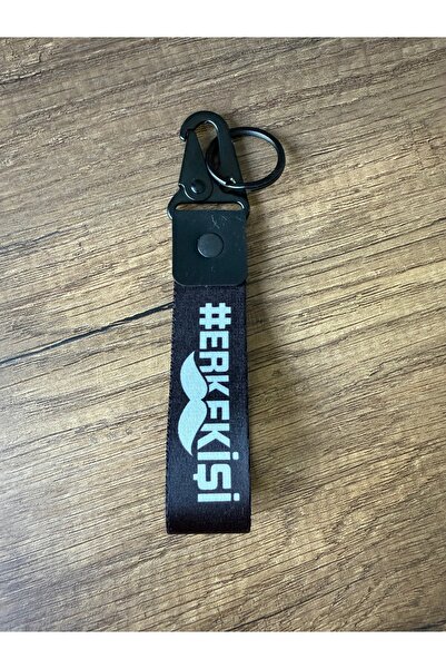 Duftpalm Men's Business Designed Fabric Automobile Motorcycle Keychain