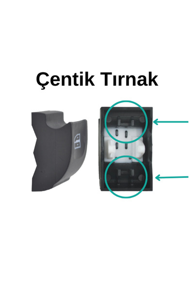 Genel Markalar Renault Megane 3, Laguna 3, Clio 3 Için Cam Açma Düğme Kapağı
