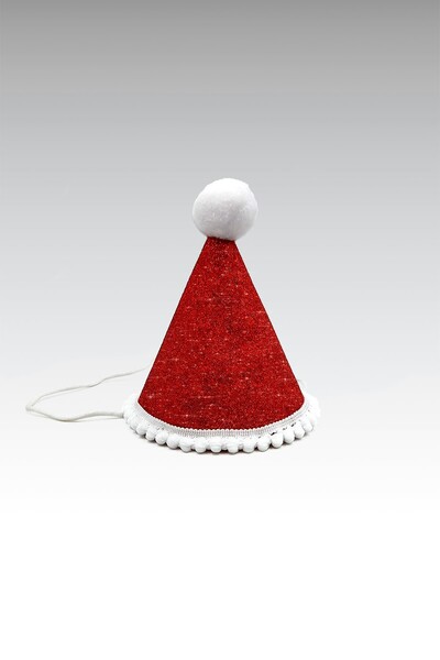 Artikel Red Glitter Eva Christmas Hat, Children's New Year Hat
