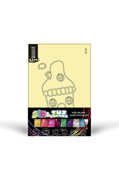 Artikel KB-349 MANTAR EV SİMLİ TUZ BOYAMA