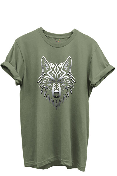 WİDİ Kurt and Turk Special Collection Series-7 Design Printed 100% Cotton T-Shirt