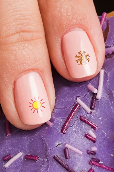 Artikel Şekiller Tırnak Dövmesi, Tırnak Tattoo, Nail Art, Tırnak Sticker