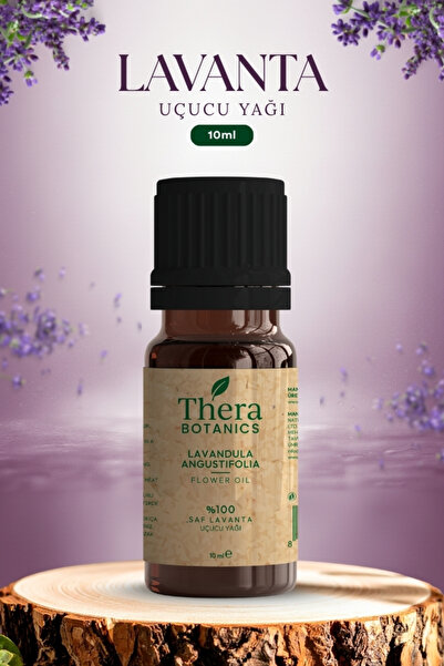THERA BOTANICS %100 Saf Lavanta Uçucu Yağı 10 ml – Lavandula Angustifolia (Do...