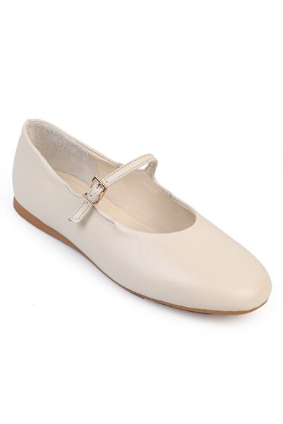 Capone Outfitters Sheri Genuine Leather Women's Ballerinas