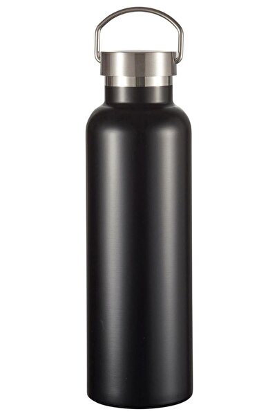 ALLMUG Black, Stainless Steel Flask 750 ml – Healthy, Durable and High Capacity!