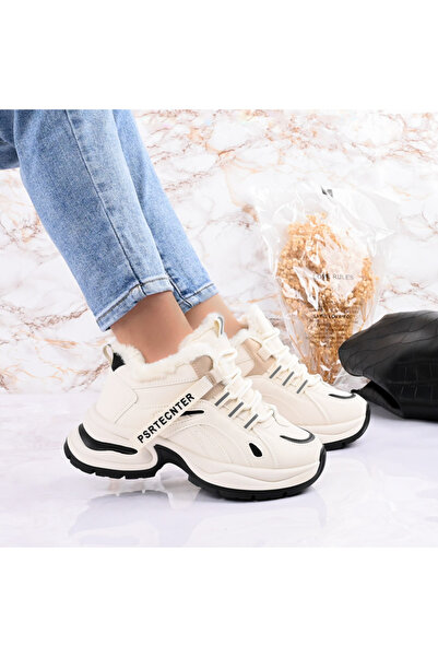 Tmall Pantofi sport pentru femei, cu interior moale, D1452, bej