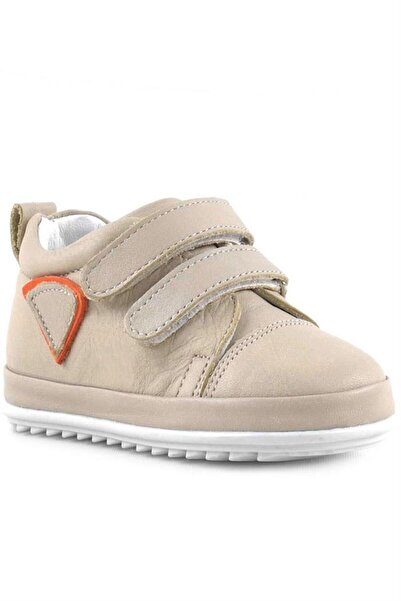 Rakerplus Scrat Genuine Leather Cream First Step Shoes