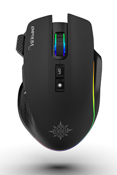 Inca IMG-GT22 Profesyonel Gaming Oyuncu Mouse | 8 Tuş RGB LED 7200 DPI Bluetooth 5.3 Kablosuz & Kablolu