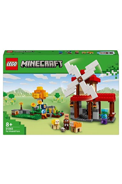 OEM LEGO Minecraft 21262 Windmill Farm Building Set, 462 pieces, 8+ years