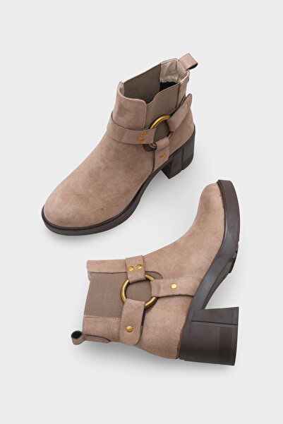 Capone Outfitters Γυναικείες μπότες Nannie με μεταλλική πόρπη