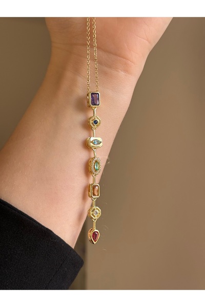 HOUSEKİ Çelik Element Y Kolye