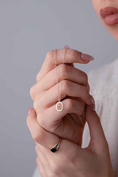 Kolyecik 14 Ayar Altın G Harf Kolye