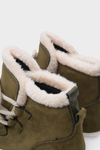 Capone Outfitters Agatha Kürklü Kadın Bot