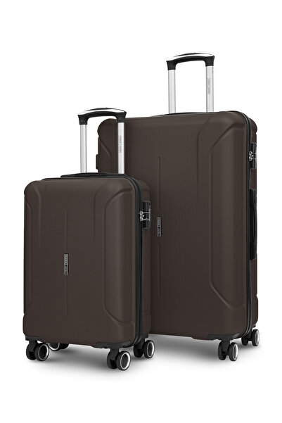 PARAJOHN Spectrum 2-piece Luggage Set Abs Hard Shell Check-in Trolley Bag With 360° Spinner Wheels & Tsa Lock