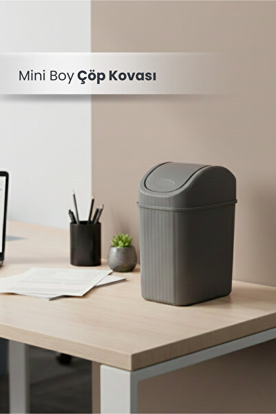 Orvila Tezgah Üstü Pratik Mini Çöp Kovası 2,7 LT.
