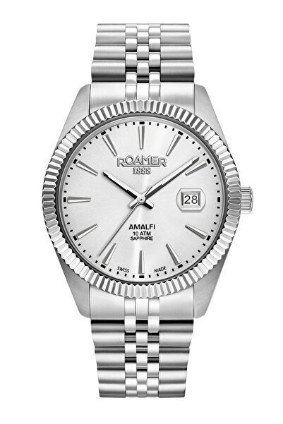 Roamer Ανδρικό ρολόι Roamer 852833 41 11 20, Quartz, 42mm, 13ATM