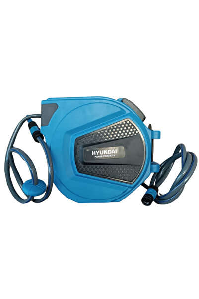 Hyundai 5863 Otomatik Hortum Makarası ve Hortum Seti 1/2'' 30m Duvar Tipi