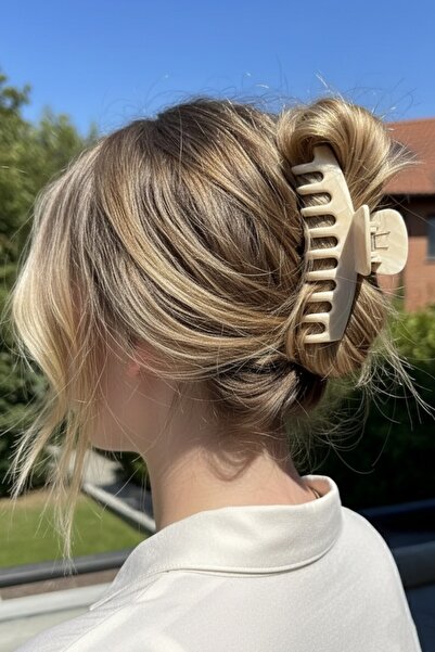 CAŞ DEKORASYON Κρεμ Χρώμα Κοκάλινο Μάνταλο Πόρπη