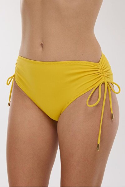 AYYILDIZ 63059 Κίτρινο ψηλόμεσο μπικίνι κάτω