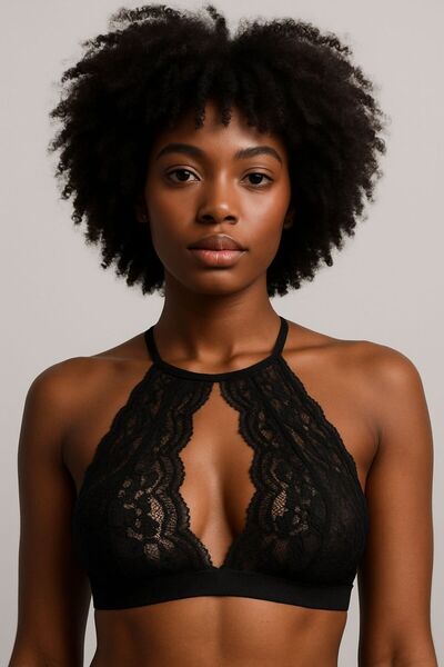 DEEP SECRET ΜΑΥΡΟ ΜΠΡΑΛΕΤ ΜΕ ΠΛΑΤΗ ΜΕ ΔΑΝΤΕΛΑ ΚΑΙ ΛΕΠΤΟΜΕΡΗ ΛΕΠΤΟΜΕΡΗΣ ΣΧΕΤΙΚΗ ΕΠΙΛΟΓΗ DS200501BR