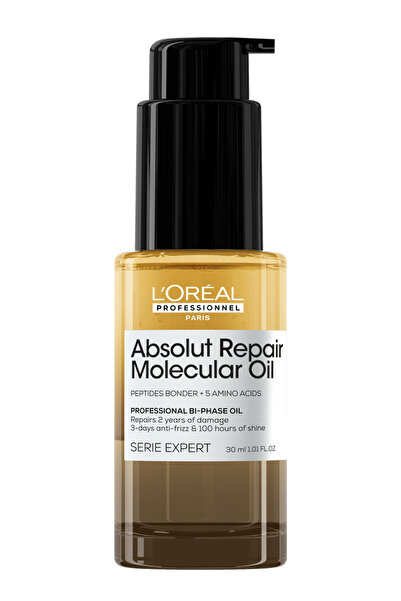 L'oreal Professionnel Absolut Repair Molecular Dual Phase Professional Hair Care Oil 30 ml