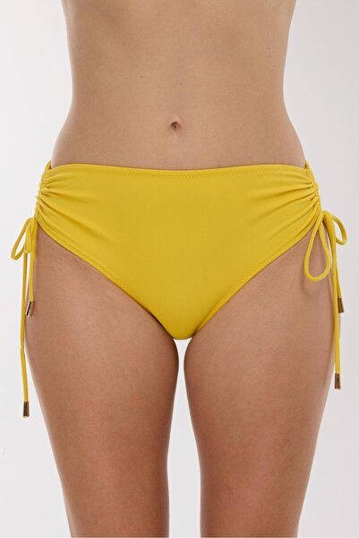 AYYILDIZ 63059 Κίτρινο ψηλόμεσο μπικίνι κάτω