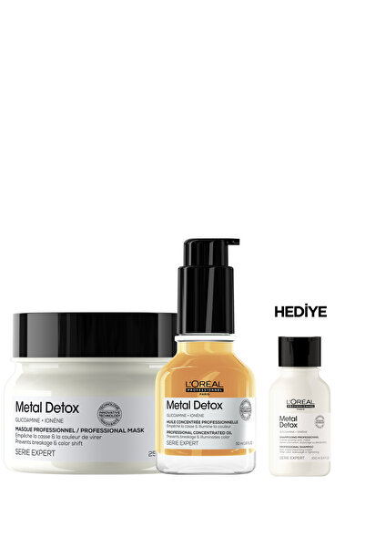 L'oreal Professionnel Serie Expert Arındırıcı Metal Detox Set