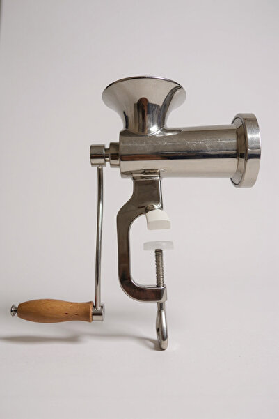 Russet 10’luk Paslanmaz Çelik Kıyma Makinesi Masaya Bağlanan– Dayanıklı ve Hi...